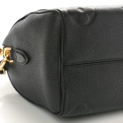 Louis Vuitton Empreinte Monogram Giant Speedy Bandouliere 25 Black 7 of 8