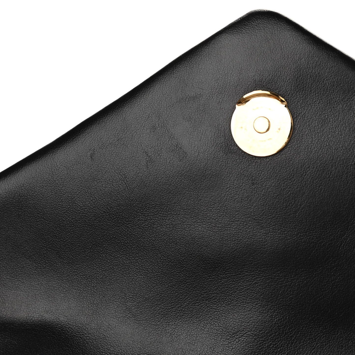 Calfskin Y Quilted Monogram Small Loulou Chain Satchel Black