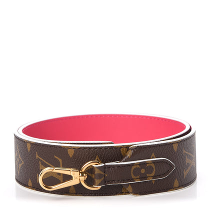Louis Vuitton Monogram Bandouliere Shoulder Strap Hot Pink 1 of 7