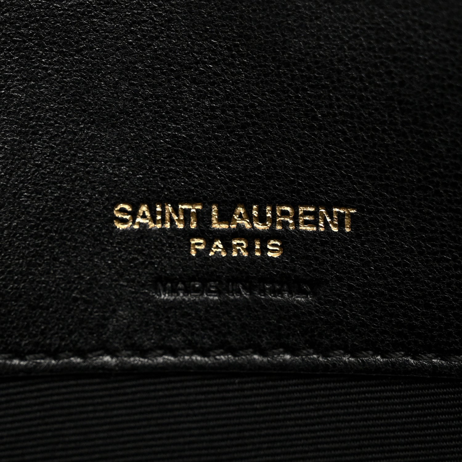 Saint Laurent Lambskin Chevron Quilted Medium Loulou Black 7 of 12