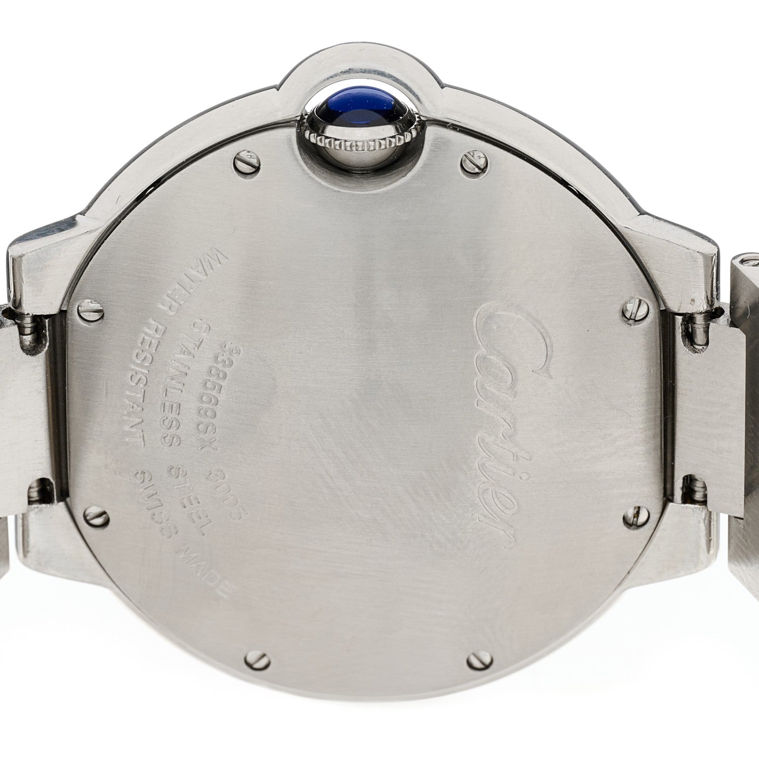 Cartier Stainless Steel 36mm Ballon Bleu De Cartier Automatic Watch 4 of 5