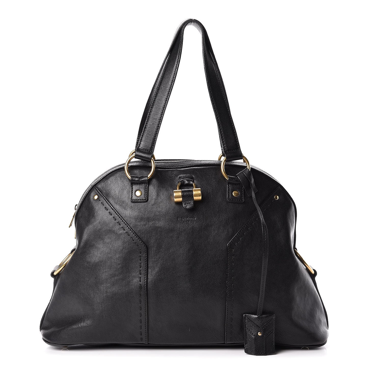 Calfskin Large Muse Black