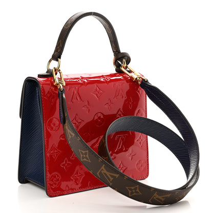 Louis Vuitton Vernis Epi Monogram Spring Street Scarlet 3 of 9