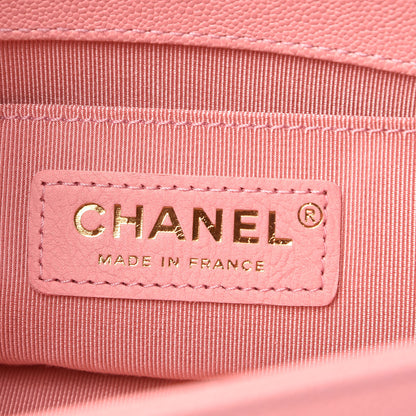 Chanel Caviar Quilted Small Boy Flap Pink 7 of 11