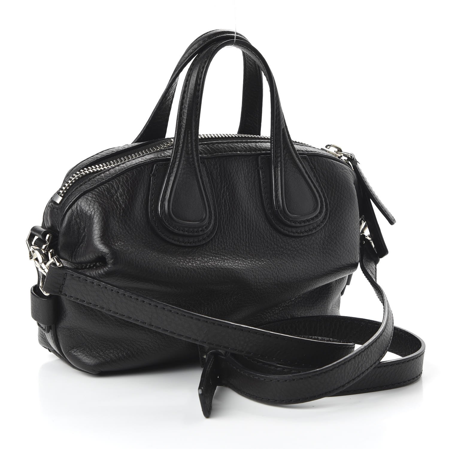 Givenchy Waxed Calfskin Micro Nightingale Black 3 of 10