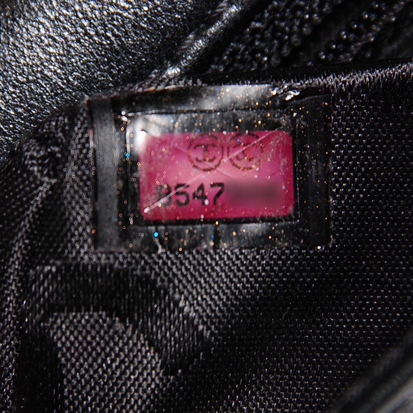 Lambskin Stitched Mini Flap Black