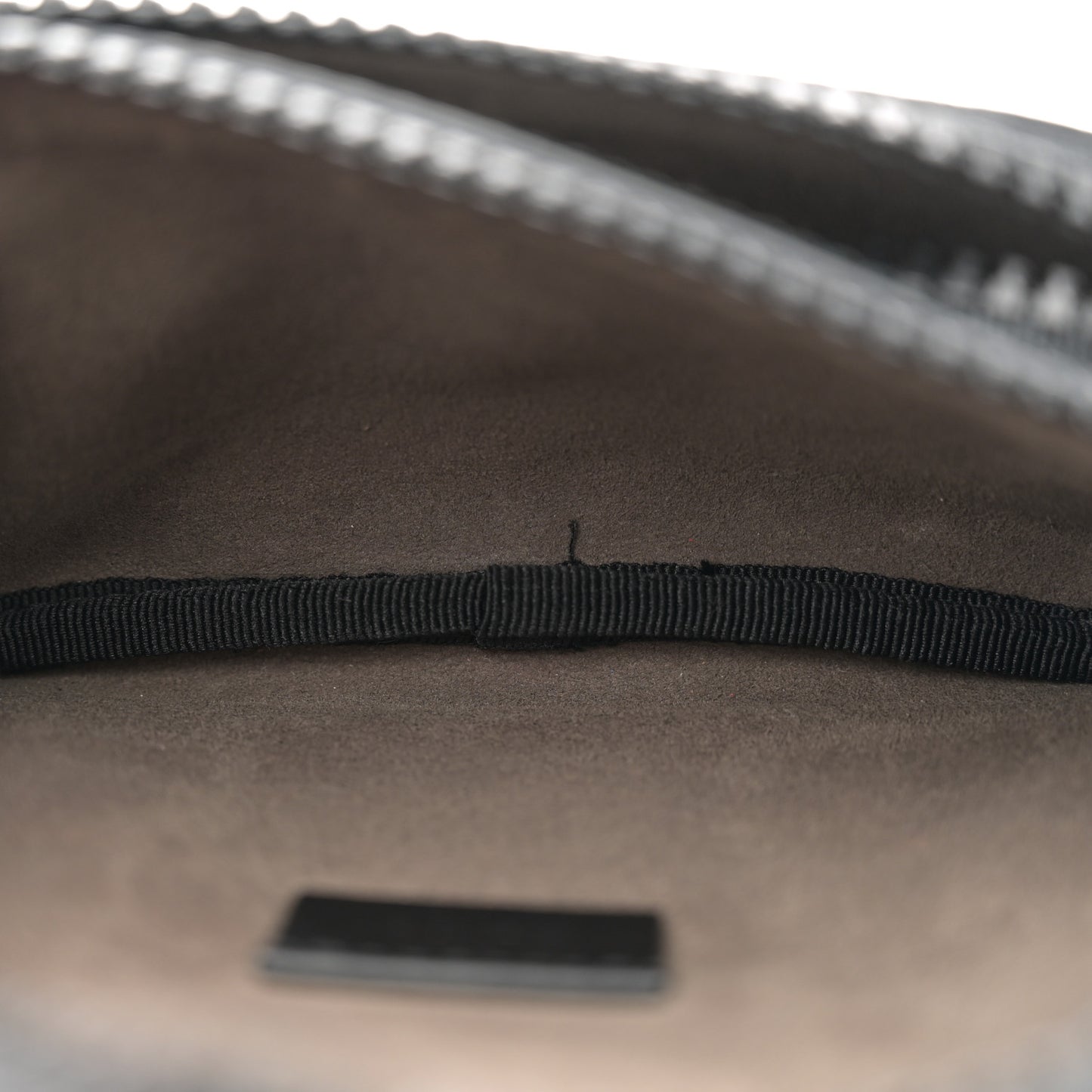 GG Supreme Monogram Belt Bag Black