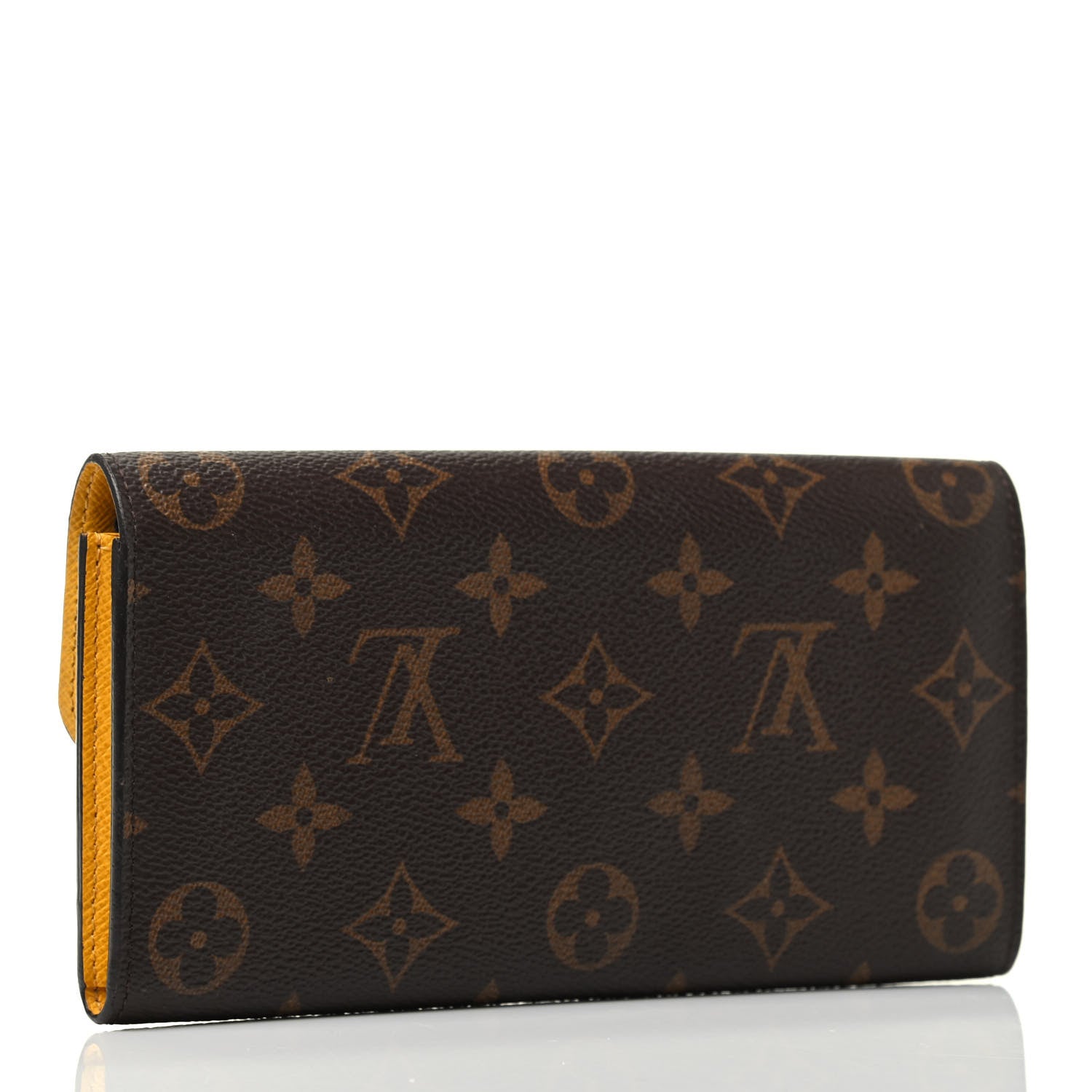 Louis Vuitton Monogram Emilie Wallet Mimosa 2 of 3