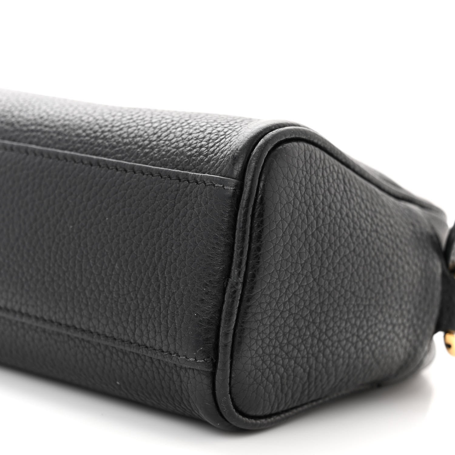 Salvatore Ferragamo Calfskin Travel Camera Crossbody Bag Black 10 of 11