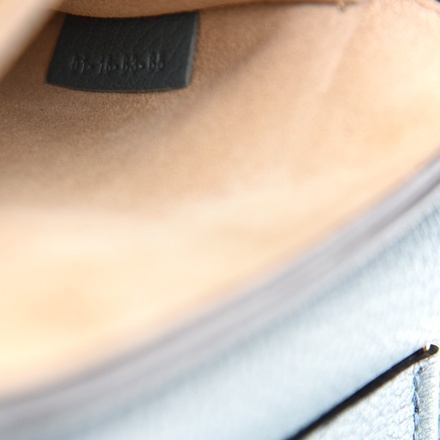 Chloe Grained Lambskin Drew Shoulder Bag Cloudy Blue 9 of 10