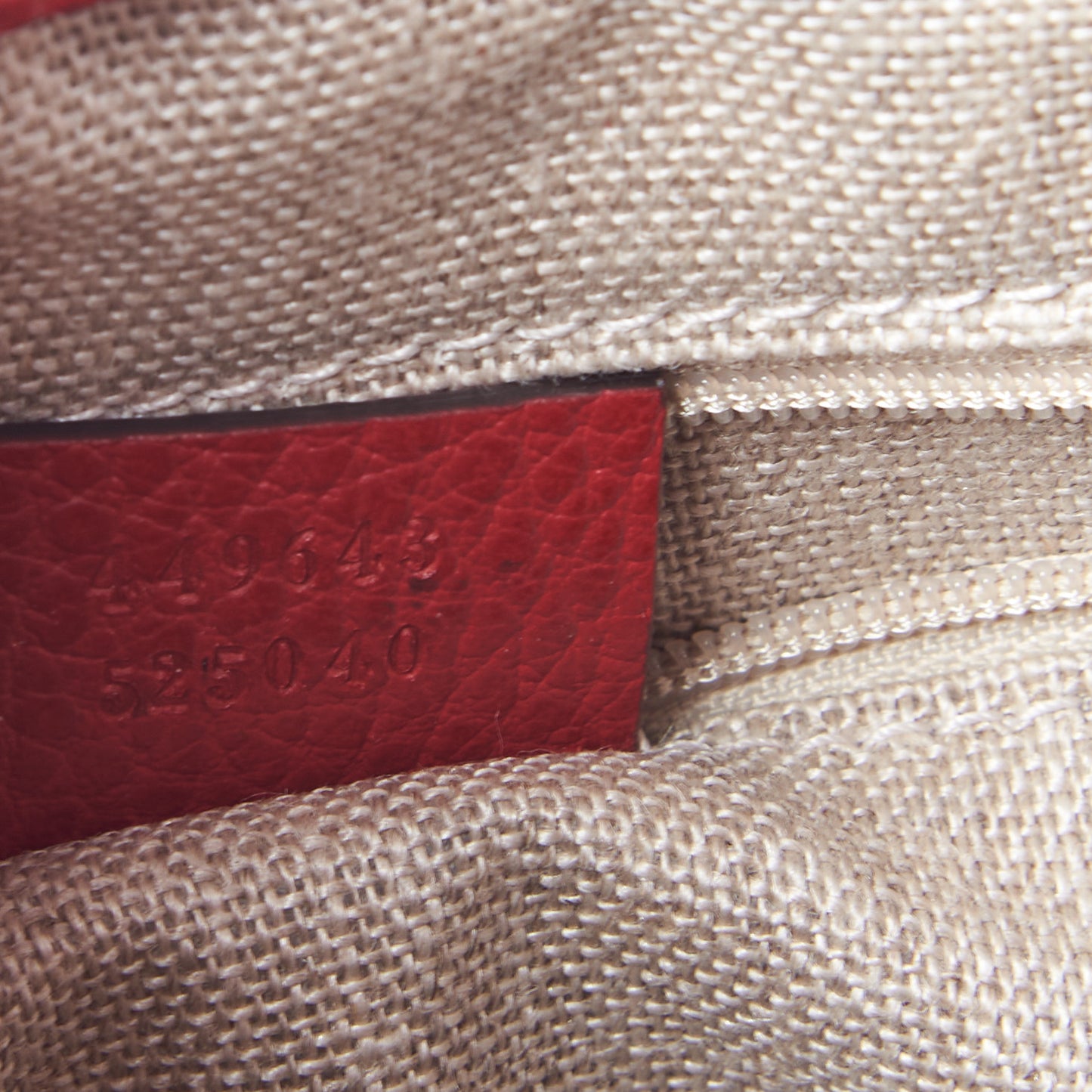 Pebbled Calfskin Convertible Bamboo Tassel Tote Red