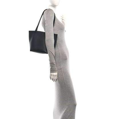 The Row Grained Calfskin Medium Park Tote Black 2 of 9