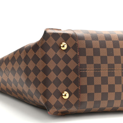 Louis Vuitton Damier Ebene Caissa Tote MM Cherry 10 of 11