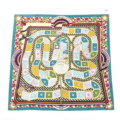 Hermes Silk Le Tour du Monde en 63 Cases 90 1 of 5