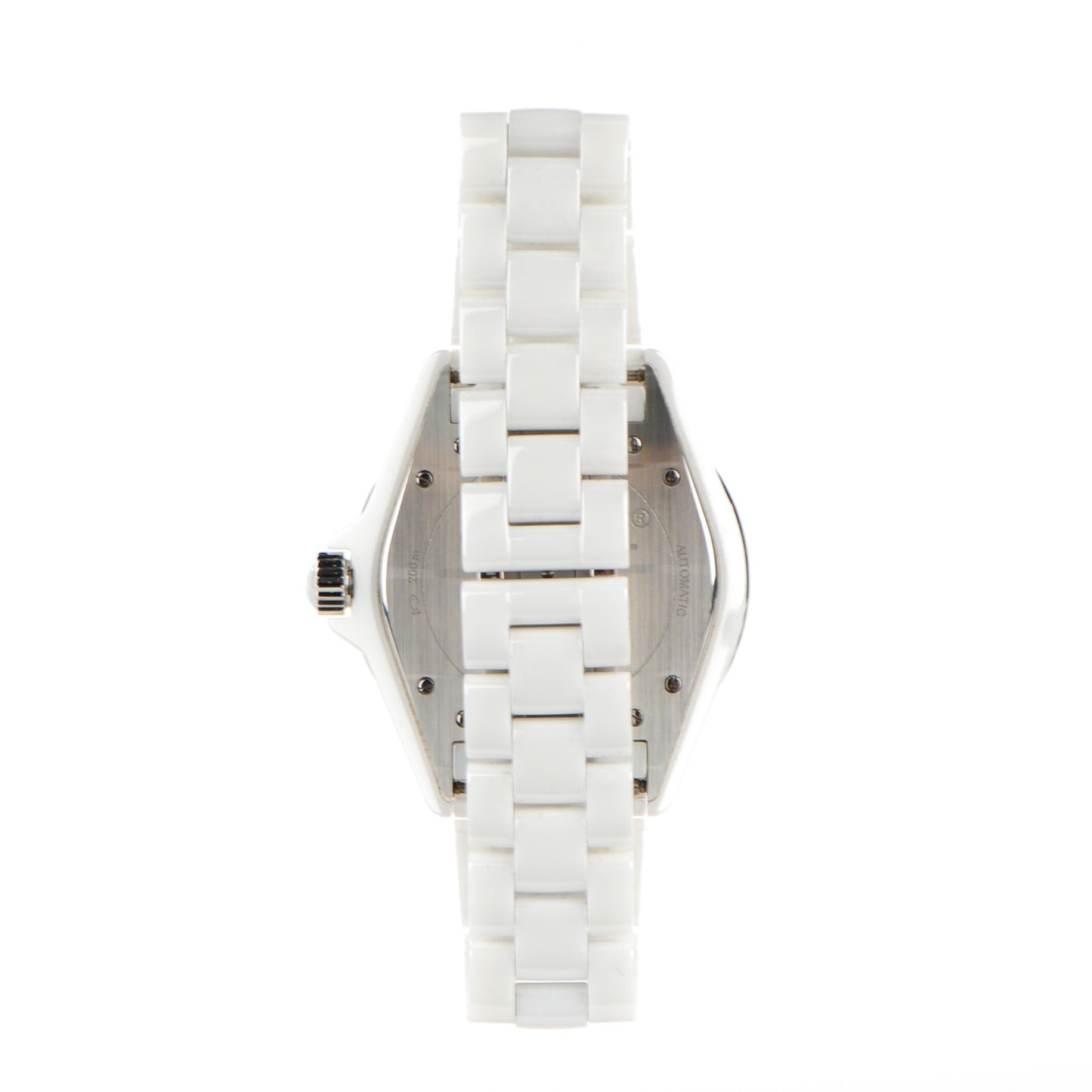 Stainless Steel Ceramic 42mm J12 Automatic Watch White