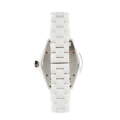 Chanel Stainless Steel Ceramic 42mm J12 Automatic Watch White 4 of 6