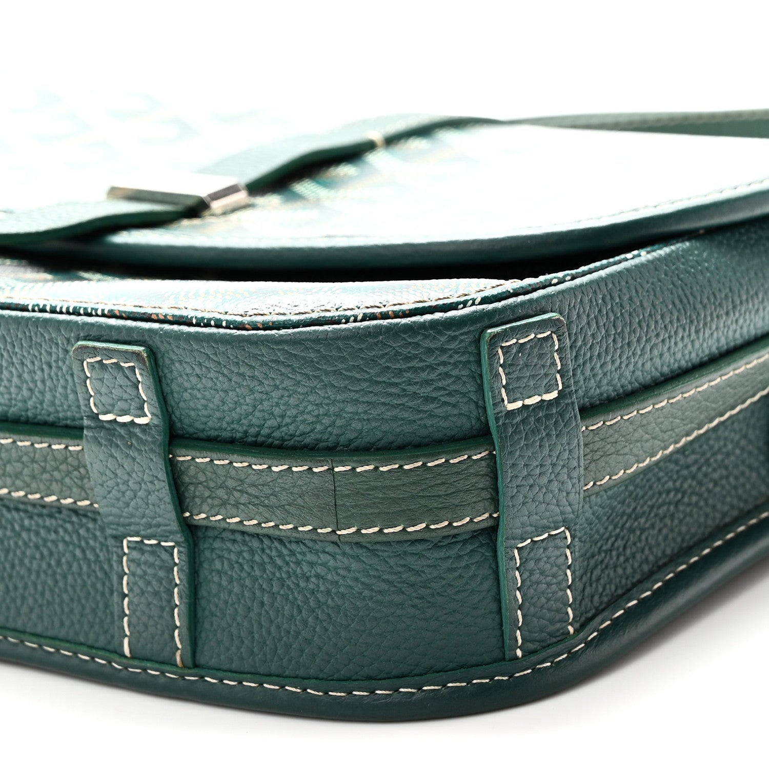 Goyard Goyardine Belvedere II PM Messenger Bag Green 9 of 9