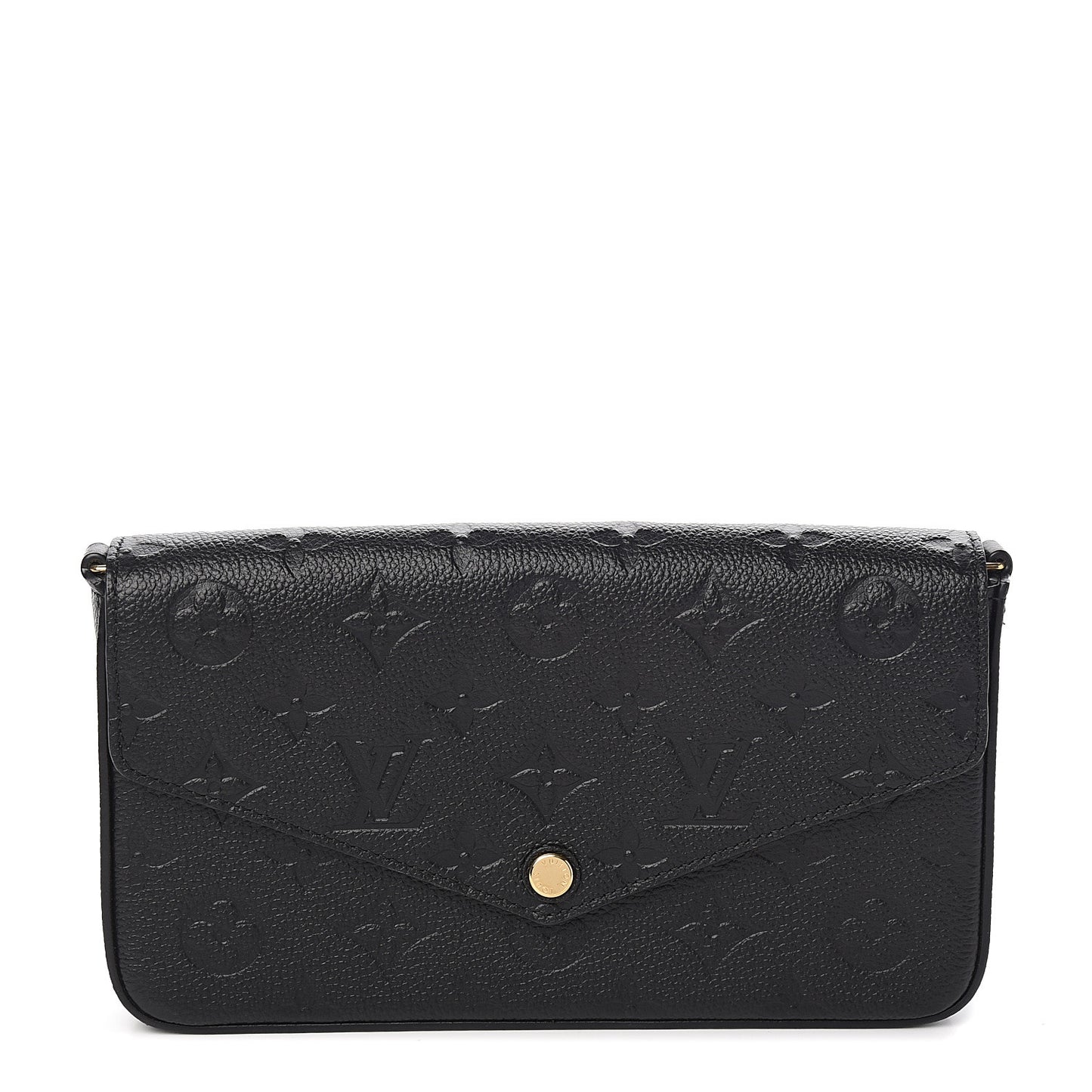 Empreinte Pochette Felicie Chain Wallet Black