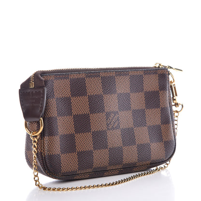 Louis Vuitton Damier Ebene Mini Pochette Accessories 3 of 11