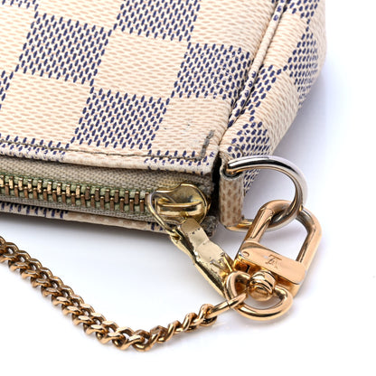 Louis Vuitton Damier Azur Mini Pochette Accessories 6 of 7