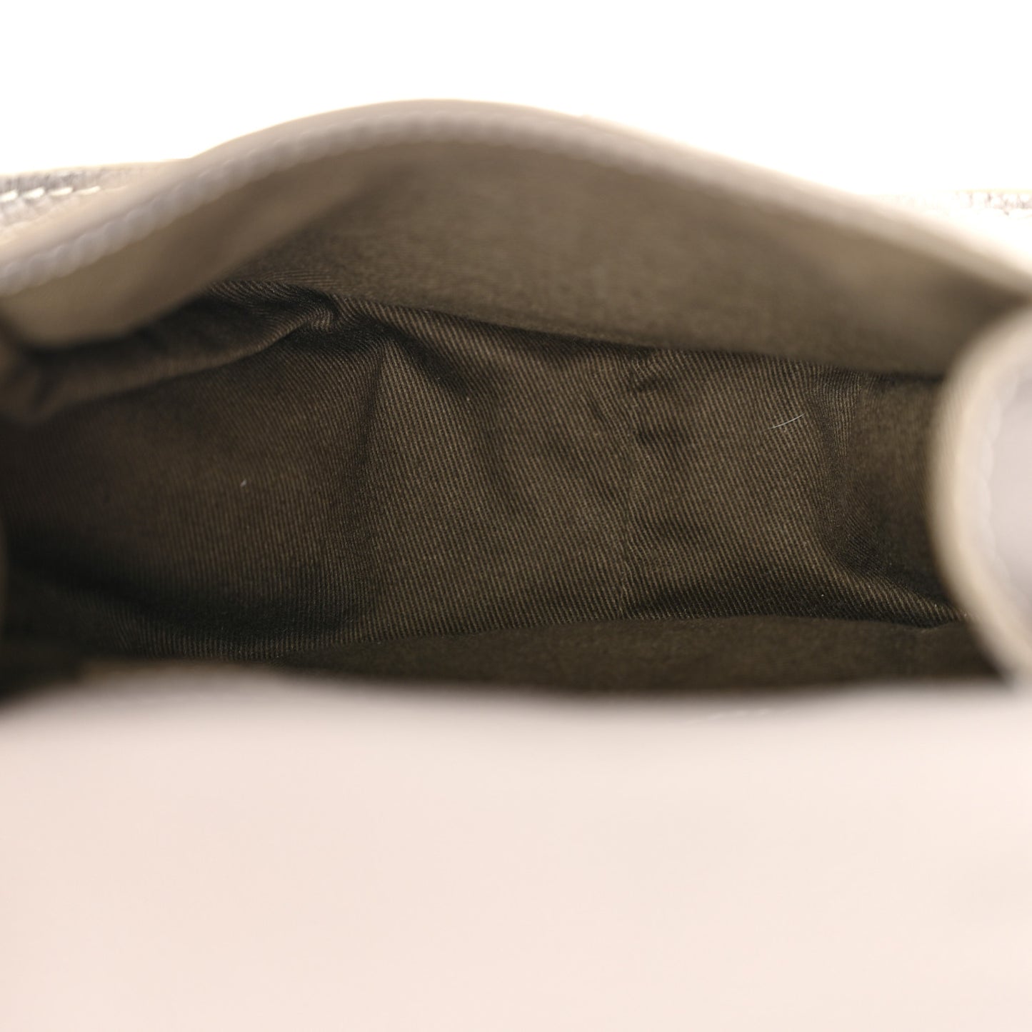 Calfskin Mini Marcie Round Crossbody Bag Cashmere Grey