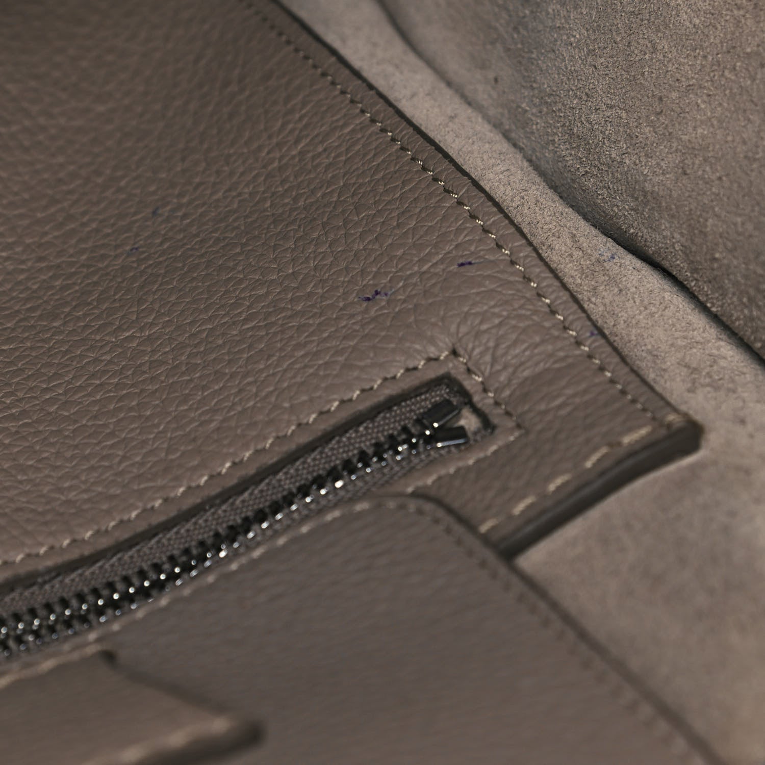 Celine Supple Grained Calfskin Small Big Bag Light Taupe 15 of 20