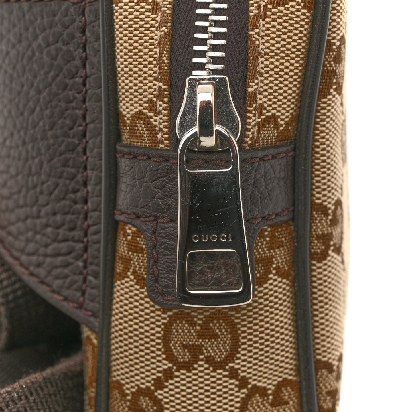 Monogram Belt Bag Dark Brown