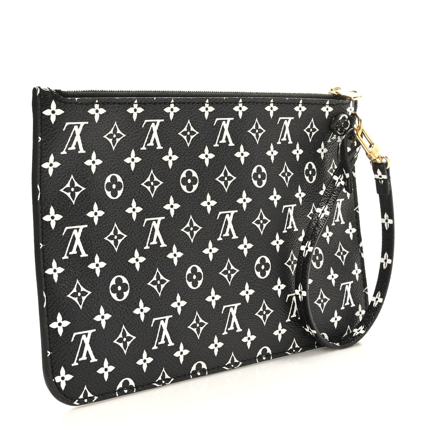 Monogram Giant Jungle Neverfull MM GM Pochette Black