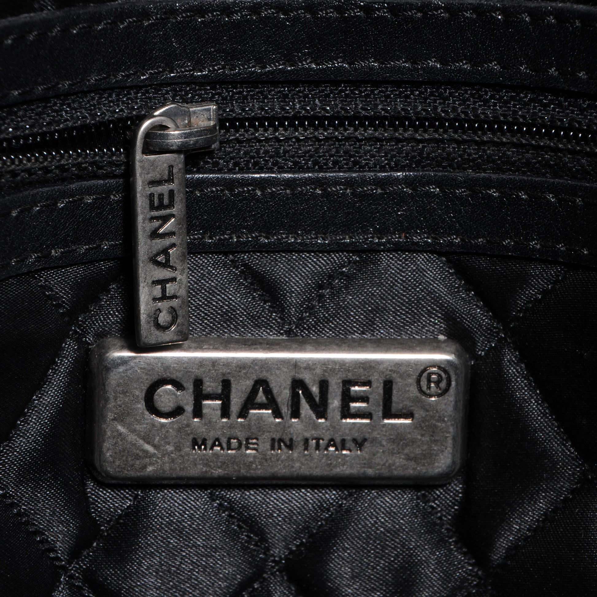 Chanel Calfskin Open Tote Black 6 of 8