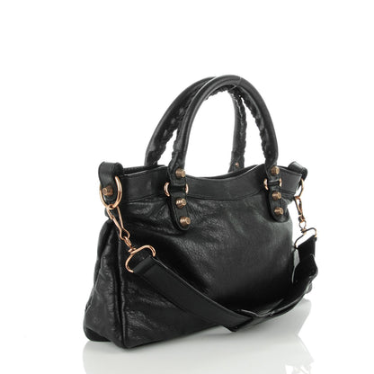Balenciaga Agneau Giant 12 Rose Gold Hardware First Black 3 of 7