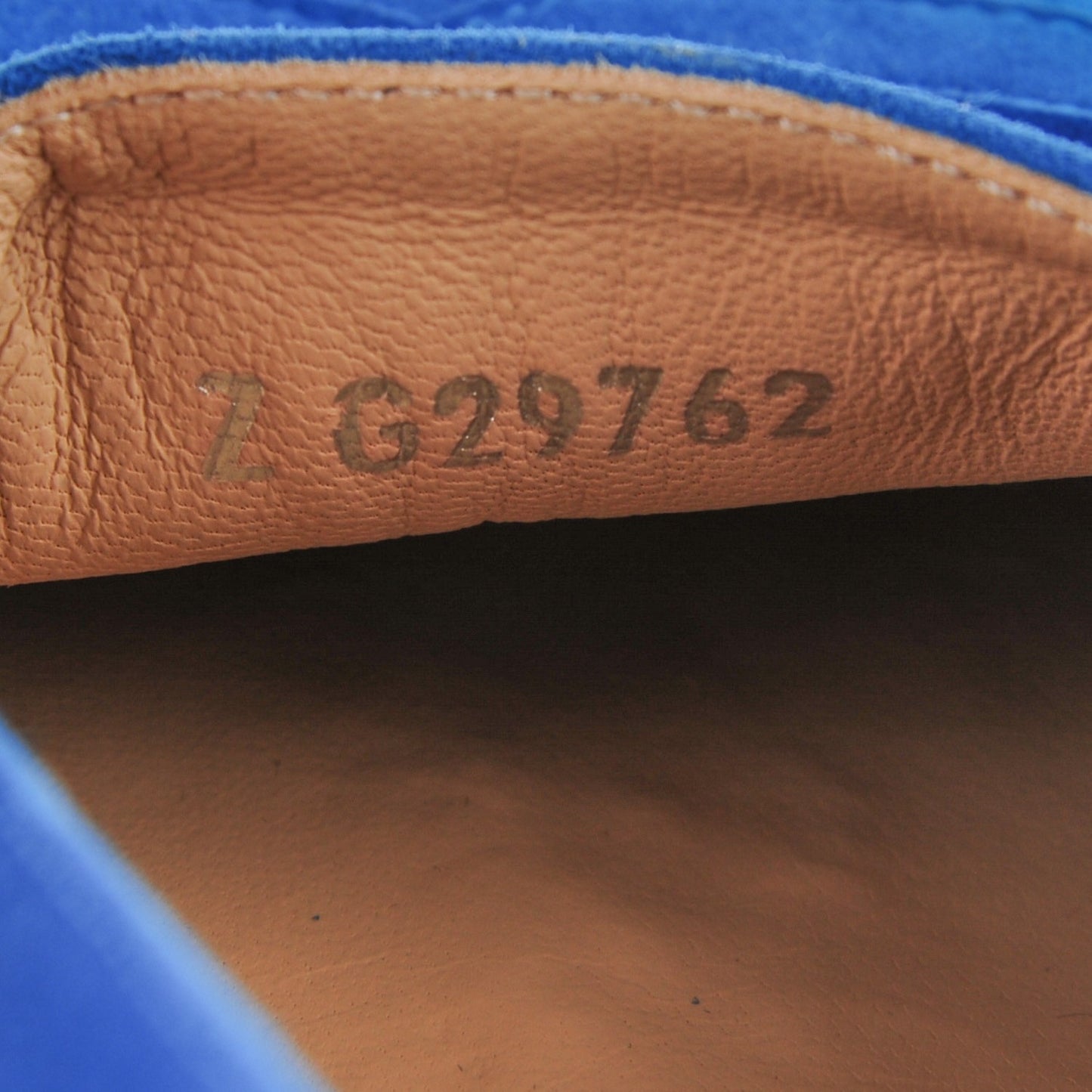 Suede Lambskin CC Espadrilles 38 Blue