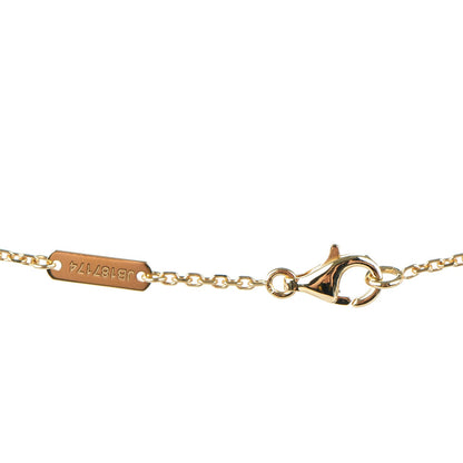 Van Cleef & Arpels 18K Yellow Gold Mother of Pearl Vintage Alhambra Pendant Necklace 4 of 5