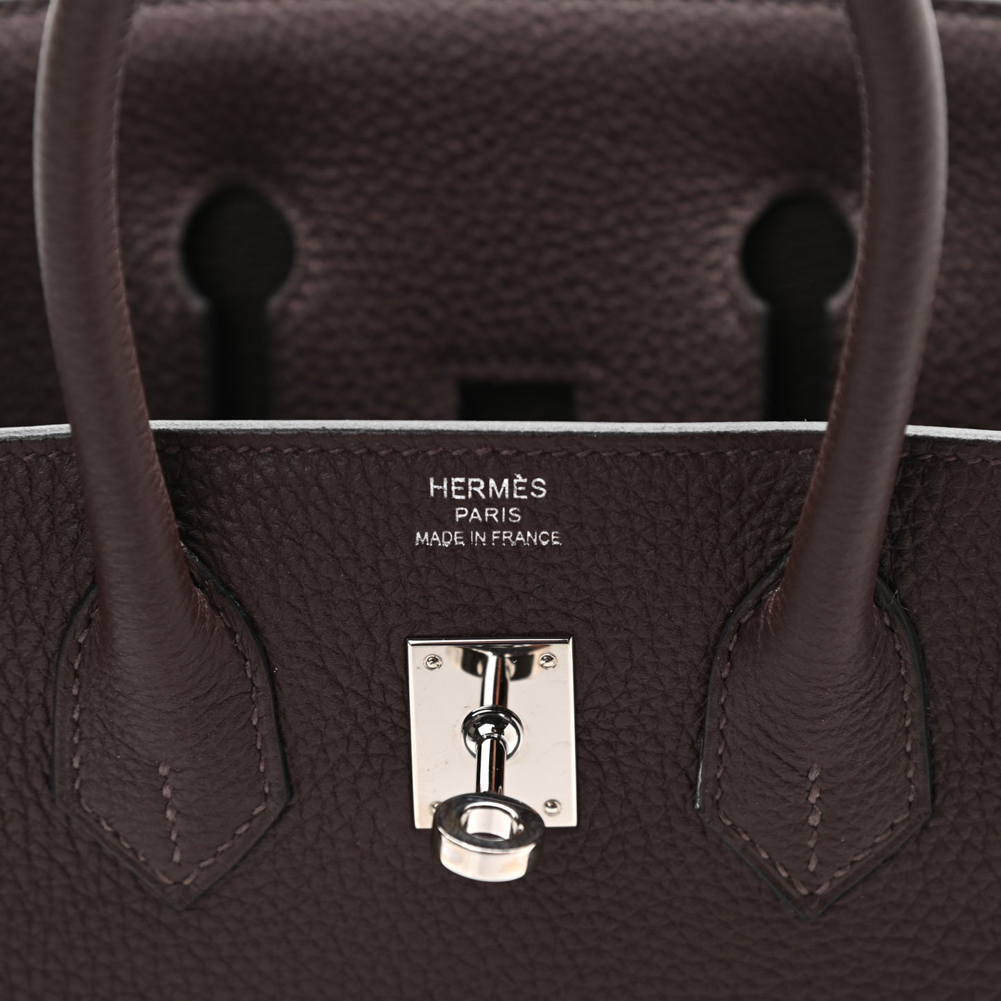 Togo Birkin 25 Chocolate