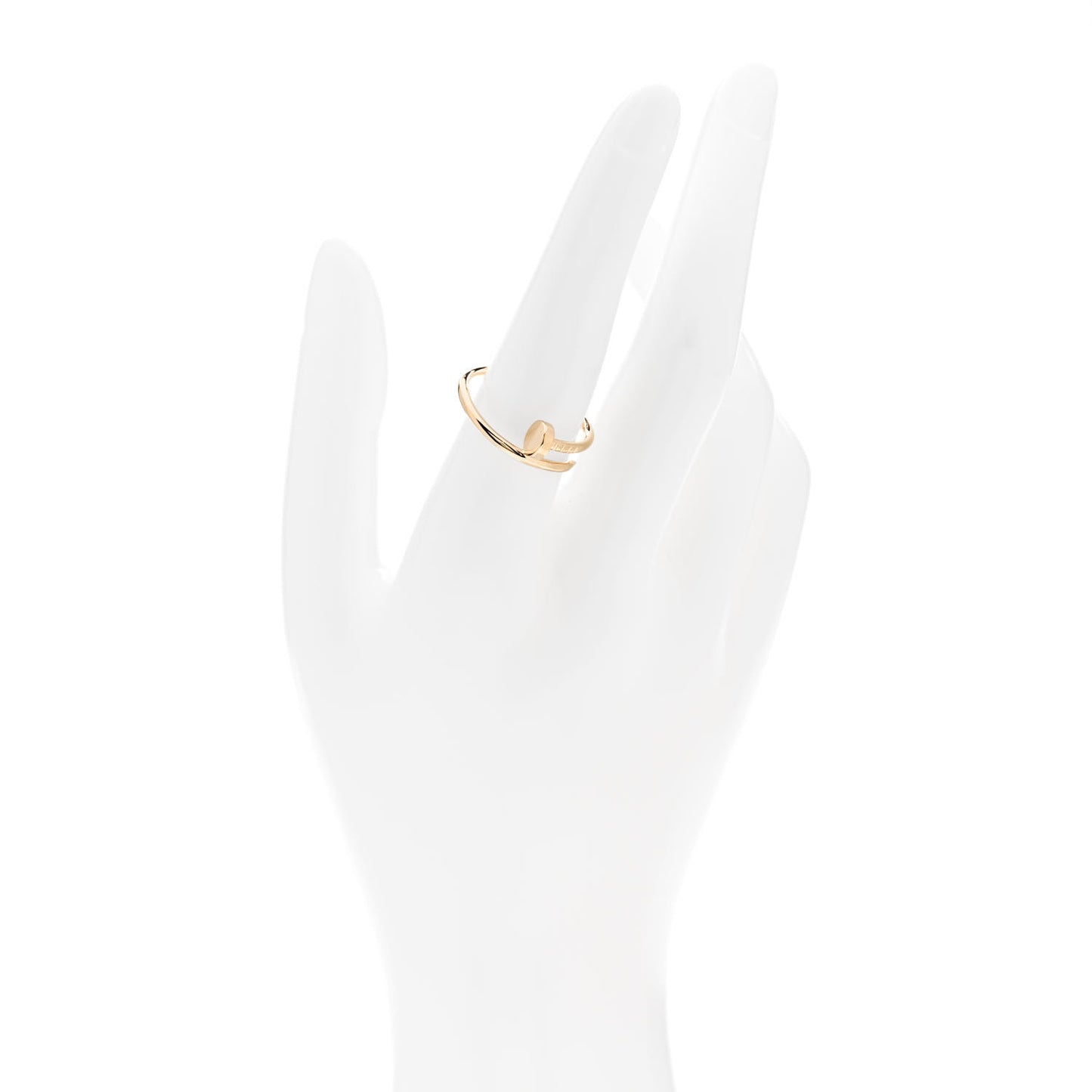 18K Yellow Gold Small Juste Un Clou Ring 57 8