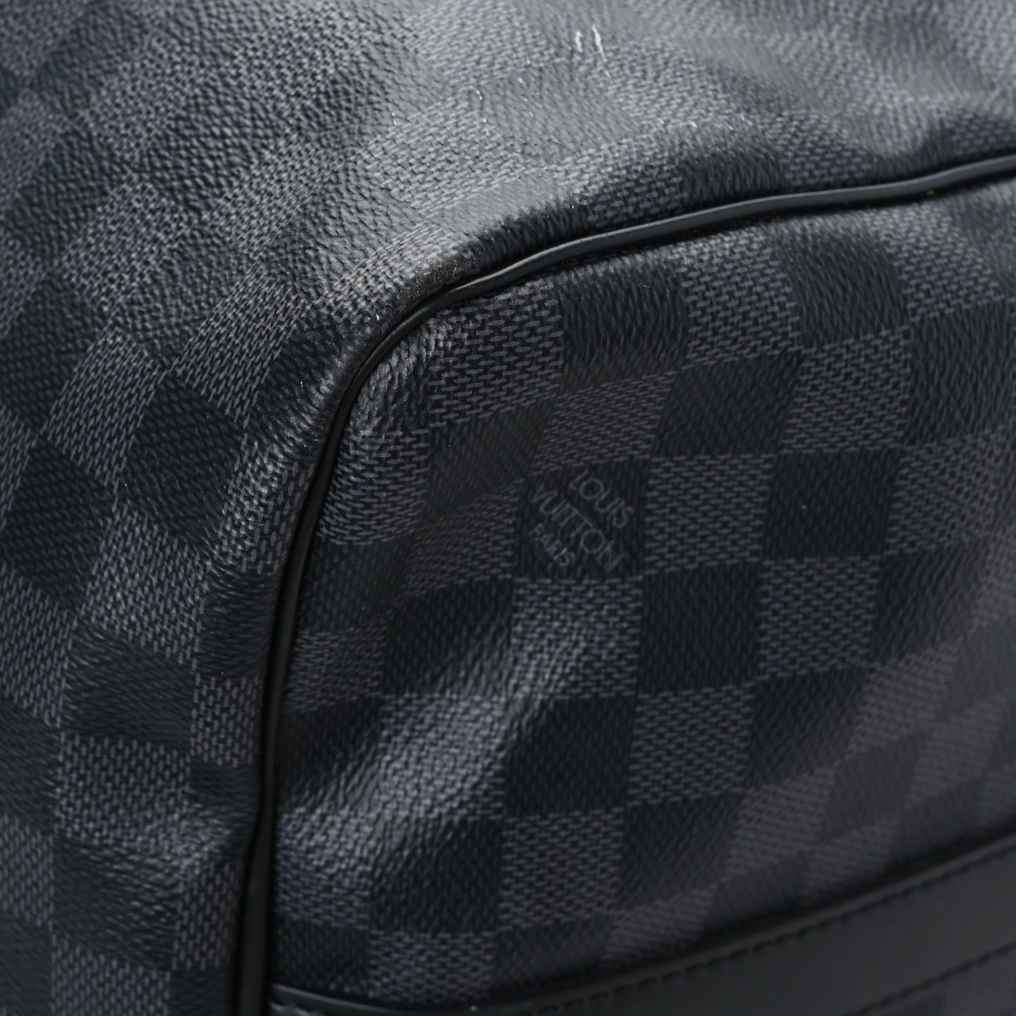 Damier Graphite Keepall Bandouliere 55