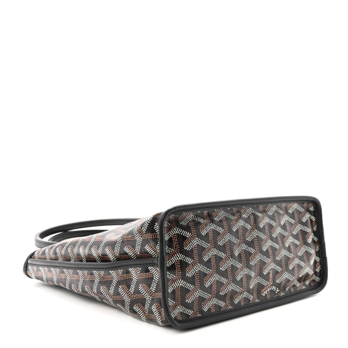 Goyardine Reversible Mini Anjou Black