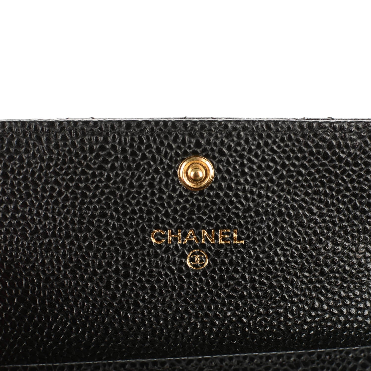 Chanel Caviar Quilted Flap Card Holder Black 5 of 8
