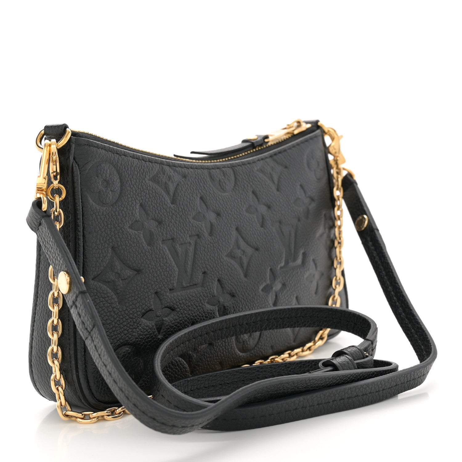 Louis Vuitton Empreinte Easy Pouch On Strap Black 3 of 9