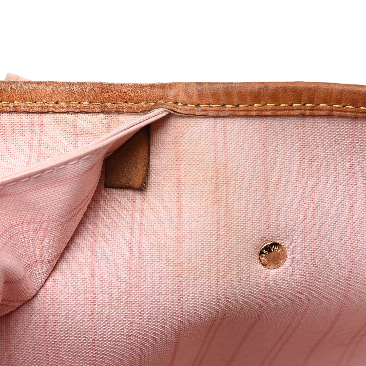 Damier Azur Neo Neverfull MM Rose Ballerine