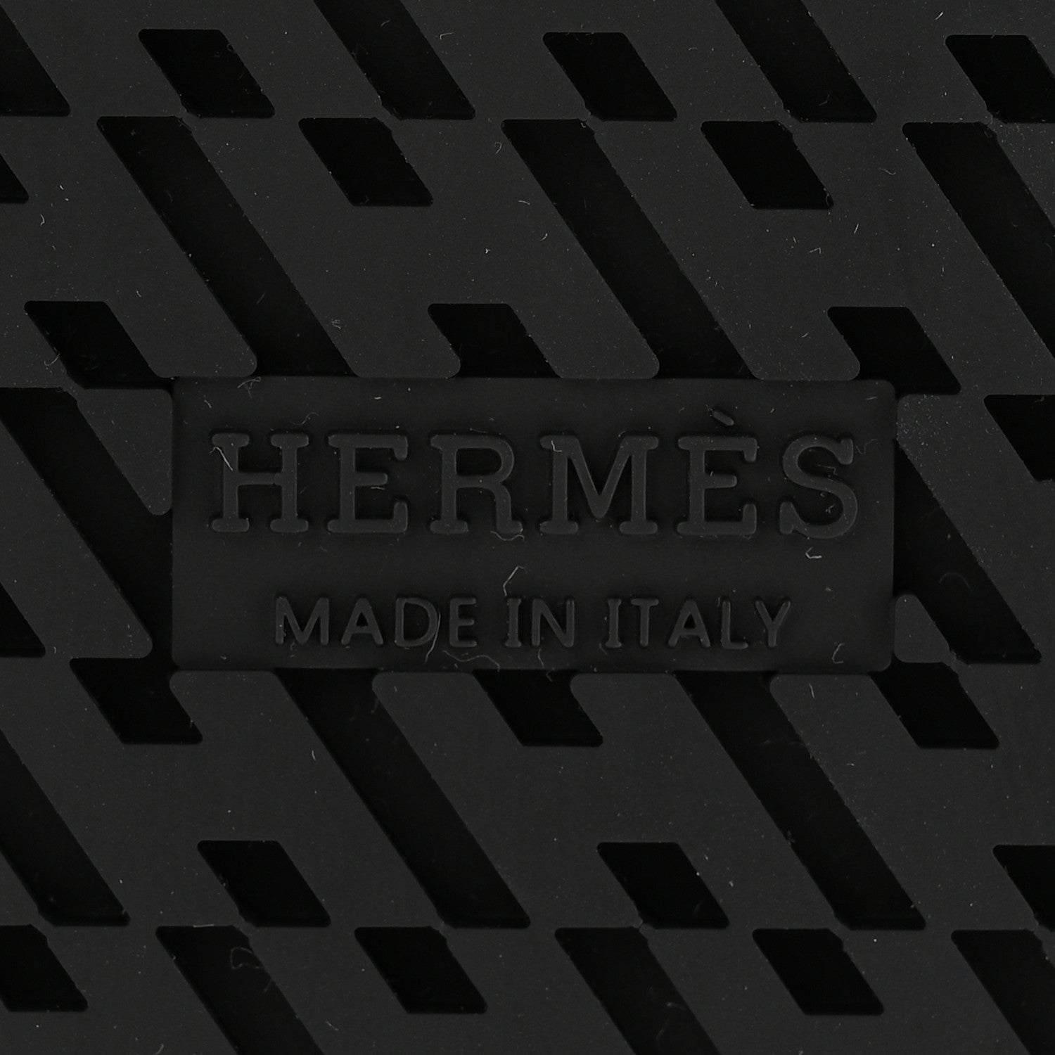 Hermes Suede Goatskin Womens Chypre Sandals 40 Rose Perle Black 6 of 9