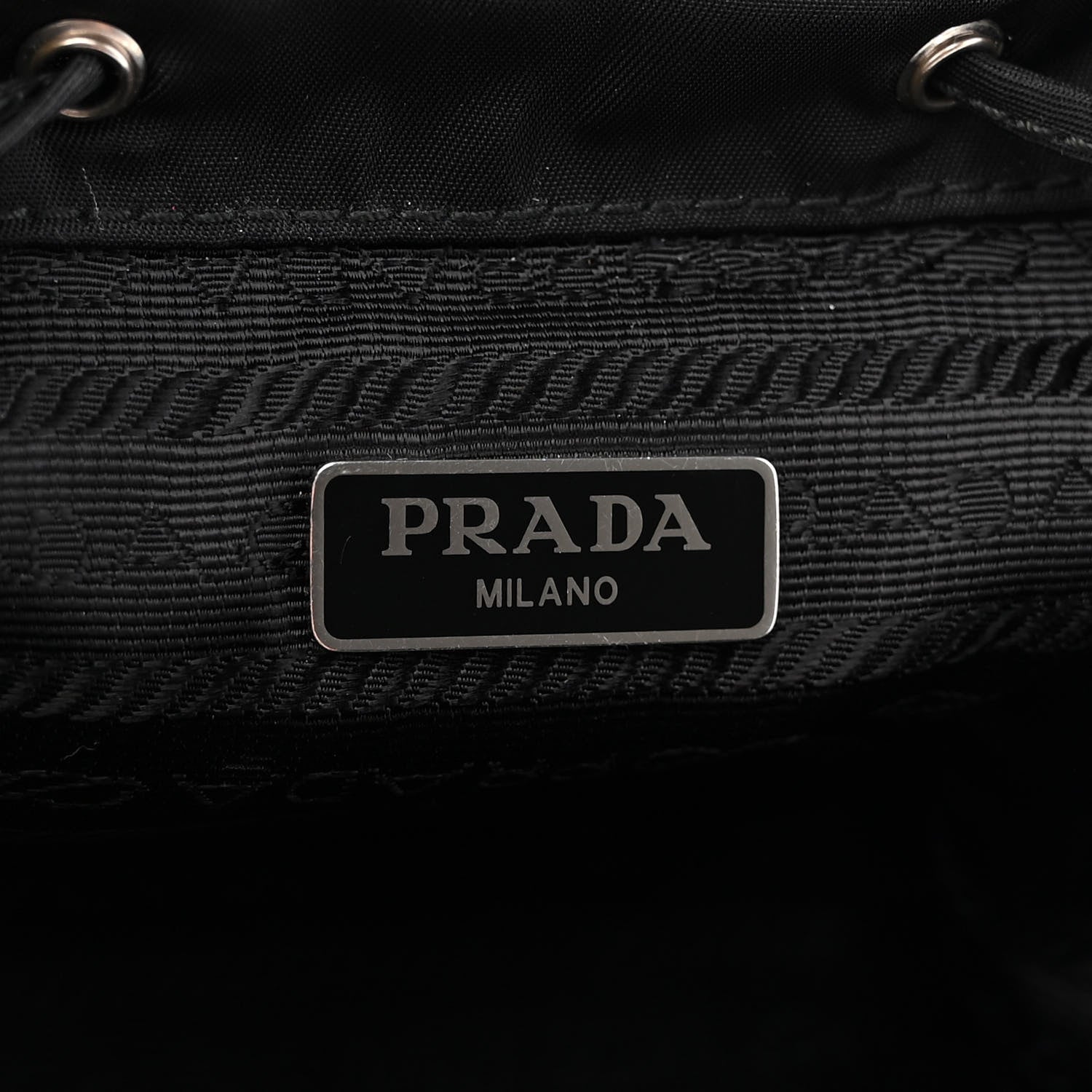 Prada Nylon Vela Mini Crossbody Backpack Black 6 of 10