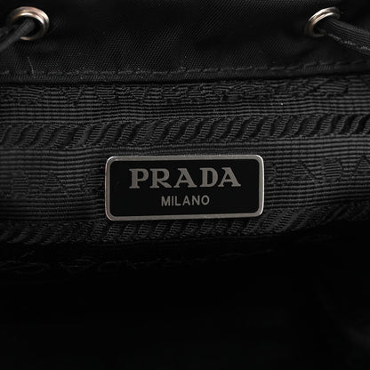 Prada Nylon Vela Mini Crossbody Backpack Black 6 of 10