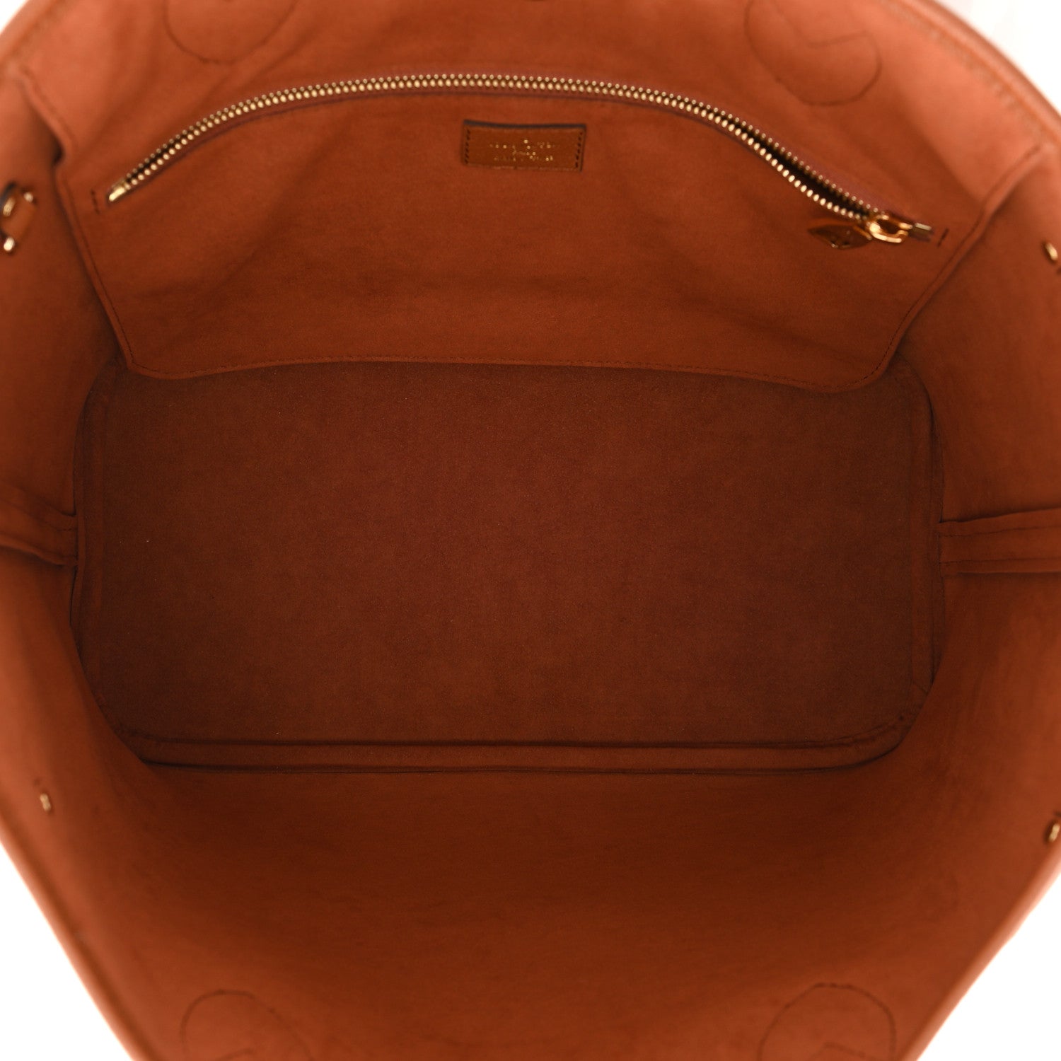 Louis Vuitton Empreinte Monogram Giant Neverfull MM Cognac 6 of 9