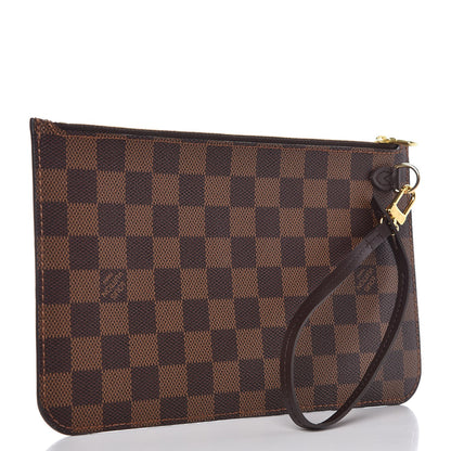 Louis Vuitton Damier Ebene Neverfull MM GM Pochette 3 of 7