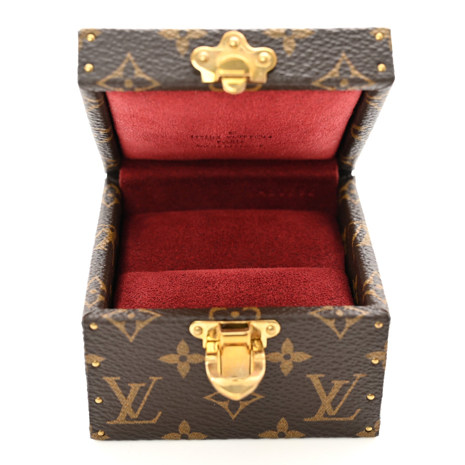 Louis Vuitton Monogram Ecrin Declaration Jewelry Box 5 of 7