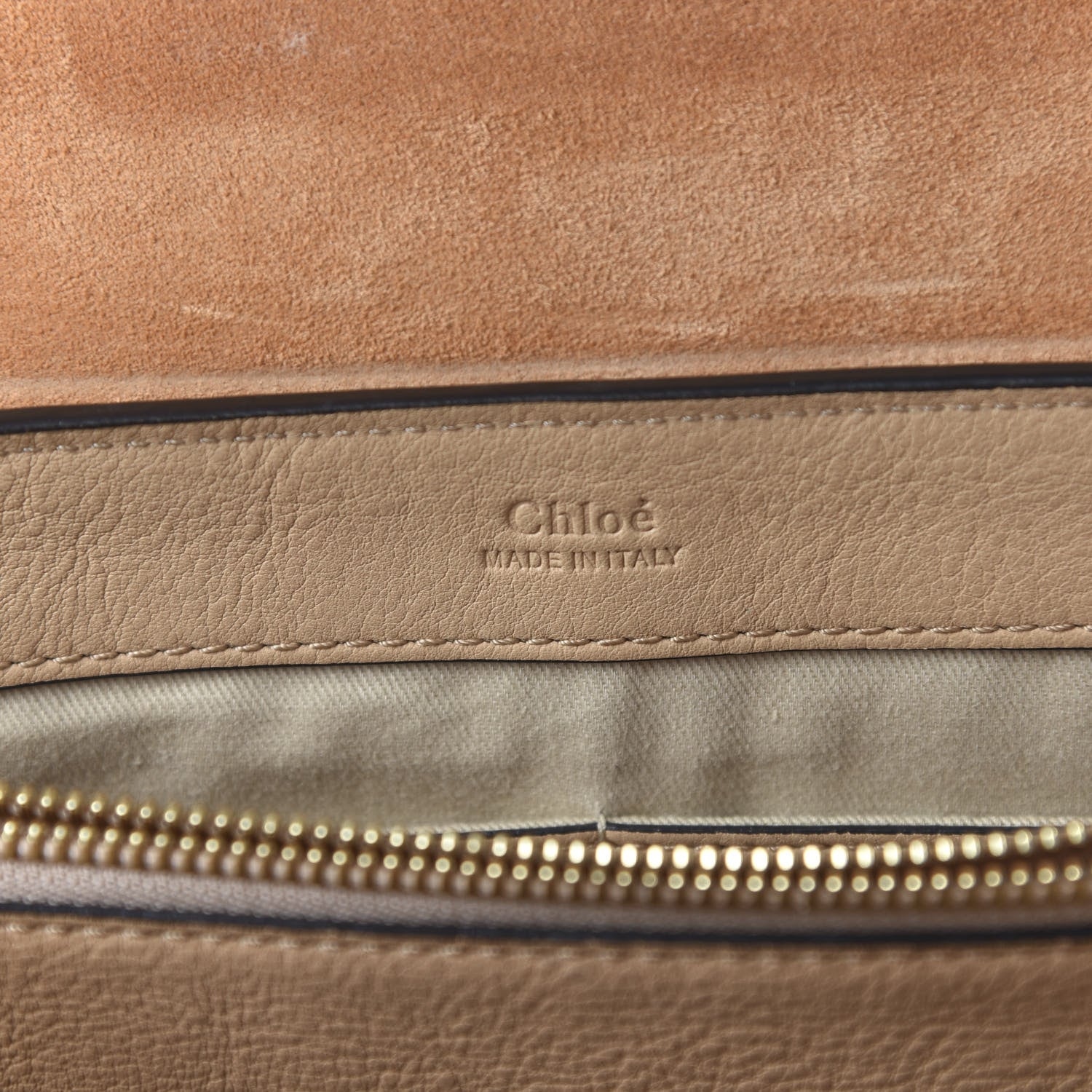 Chloe Calfskin Small Faye Day Shoulder Bag Blush Nude 8 of 9