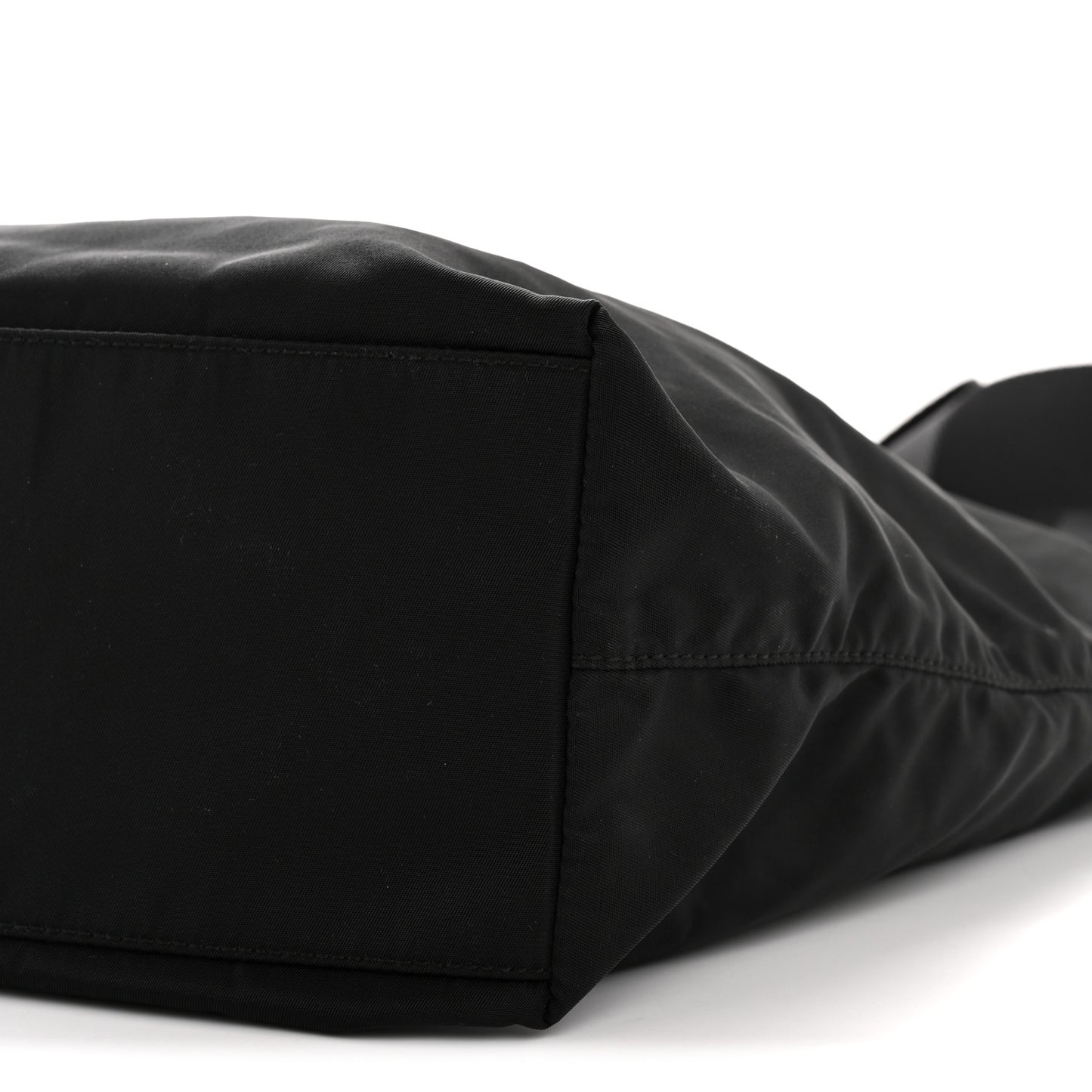 Tessuto Nylon Shopping Tote Black