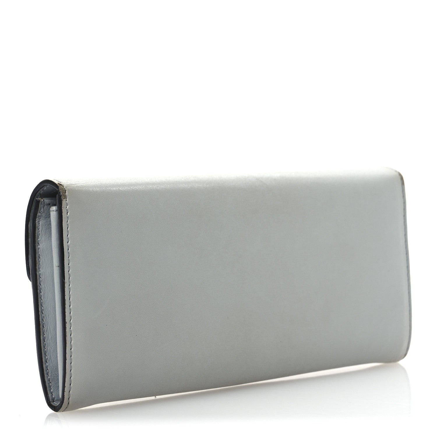 Fendi Vitello Cruise F is Fendi Continental Envelope Wallet  Perla 3 of 12