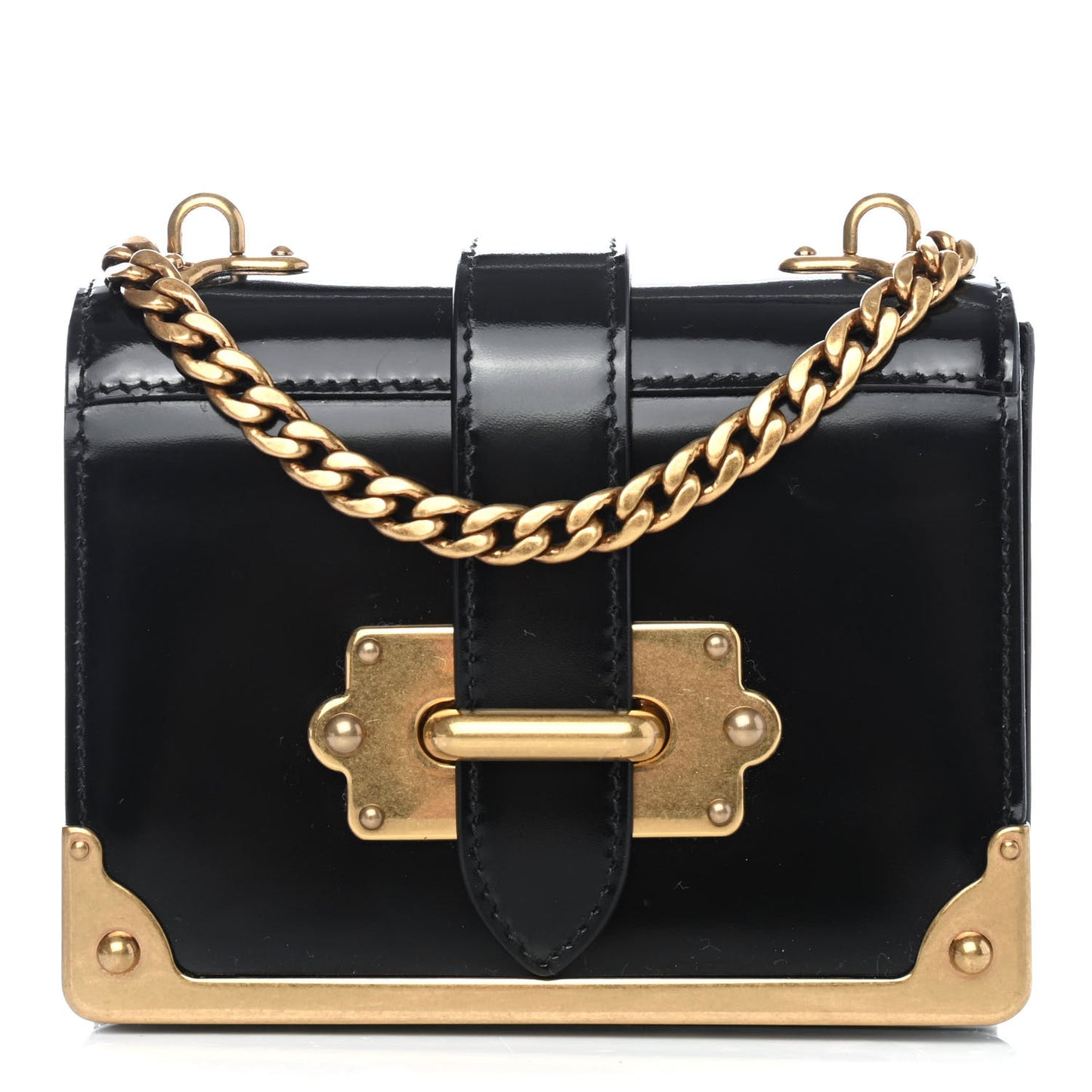 Spazzolato Micro Cahier Bag Black