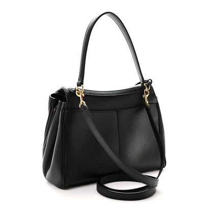 Balenciaga Natural Smooth Calfskin Small Rodeo Top Handle Handbag Black 3 of 9